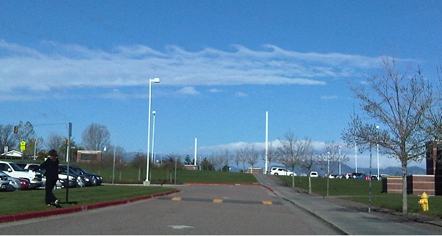 Cloud waves one morning
