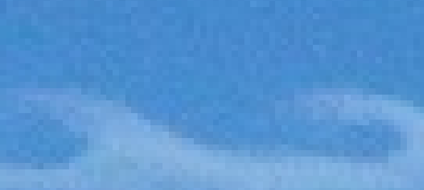 Pixelated cloud waves