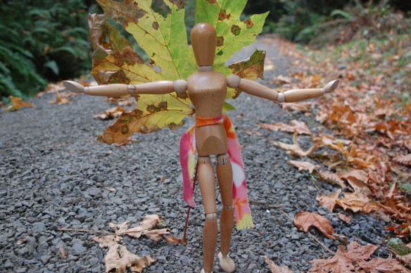 I am a leaf peacock.