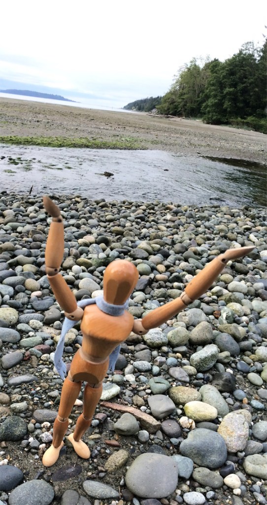 I stretch to the sky