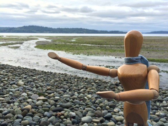 I wait for direction